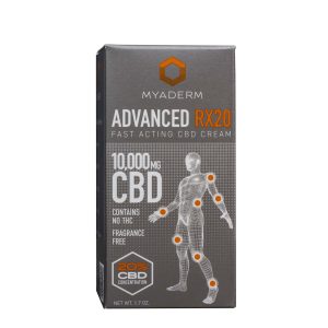 Advanced Rx20 Fast Acting CBD Cream 10,000 mg - 1.7 oz. (1 Bottle)