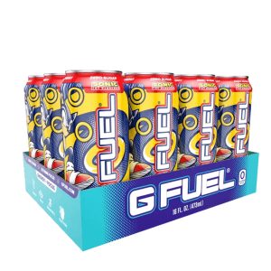 Energy Drink - Sonic's Peach Rings - 16oz. (12 Cans)