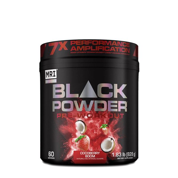 Black Powder Pre-Workout - Cocoberry Boom(60 Servings)
