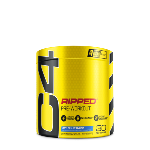 C4® Ripped Explosive Pre-Workout - Icy Blue Razz (30 Servings)