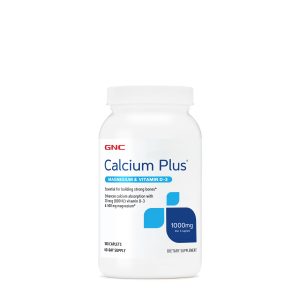 Calcium Plus® Magnesium & Vitamin D-3 1000 mg - 180 Caplets (60 Servings)