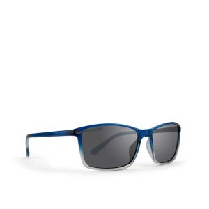 Murphy Sunglasses Blue Frames Smoke Polarized Lenses