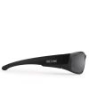 Salerno Sunglasses Black Frames Smoke Polarized Lenses - Image 2