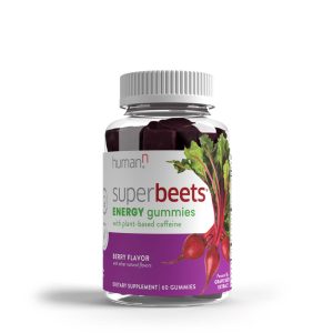 SuperBeets Energy Gummies - Berry - 60 Count (30 Servings)