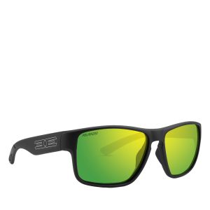 Epoch Charlie Hydrophobic Sunglasses Green Mirror - Black - 1 Item