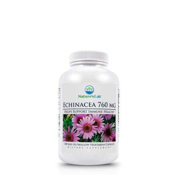 Echinacea 760mg - 100 Capsules (50 Servings)