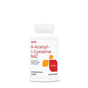 N-Acetyl-L-Cysteine NAC 600mg - 120 Vegetarian Capsules (120 Servings)