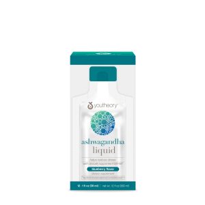 Ashwagandha Liquid - Blueberry Flavor - 1 oz. (12 Packs)