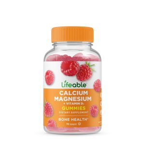 Calcium Magnesium and Vitamin D3 - 90 Gummies (30 Servings)