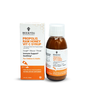 Propolis Raw Honey Vit C Syrup - 5 oz. (10 Servings)