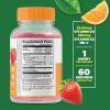 Vitamin D3 + K2 Kids Gummies - Strawberry - 60 Gummies (60 Servings) - Image 2