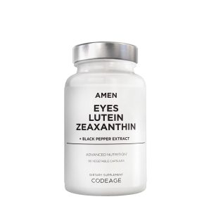 AMEN Eyes Lutein Zeaxanthin and Black Pepper - 90 Capsules (90 Servings)