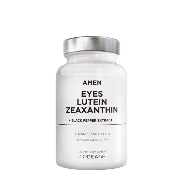 AMEN Eyes Lutein Zeaxanthin and Black Pepper - 90 Capsules (90 Servings)