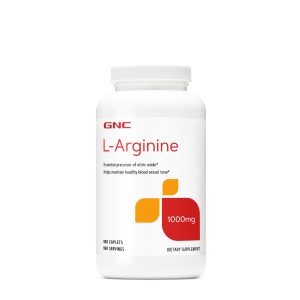 L-Arginine 1000 mg - 180 Caplets (180 Servings)