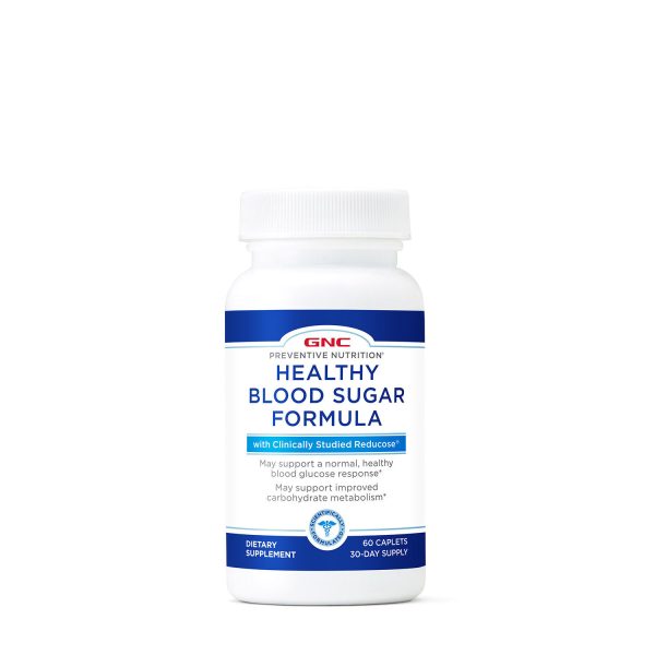 Healthy Blood Sugar Formula with Reducose® - 60 Caplets (60 Servings)