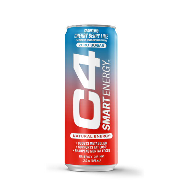 C4® Smart Energy - Cherry Berry Lime - 12oz. (12 Cans)