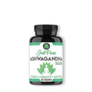 Just Pure Ashwagandha - 60 Capsules (30 Servings)