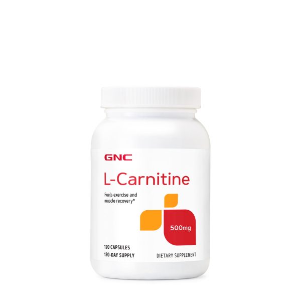 L-Carnitine 500 mg - 120 Count (120 Servings)