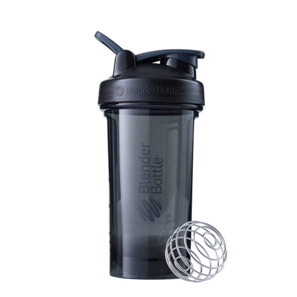 Pro24 Protein Shaker Bottle - Black - 1 Item