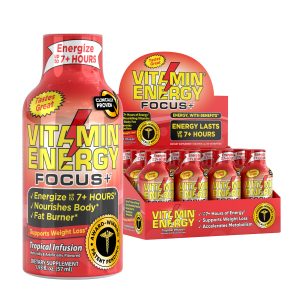 Focus+ - Tropical Infusion - 1.93 oz (12 Bottles)